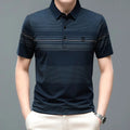Men's Regular Fit Premium Fabric Polo Shirt HARTTMAN HT115 in Navy Blue