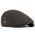 Men's Italian Flat Cap HARTTMAN HT023 in Brown
