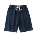 Men's Sweat Shorts HARTTMAN HT375 in Navy Blue