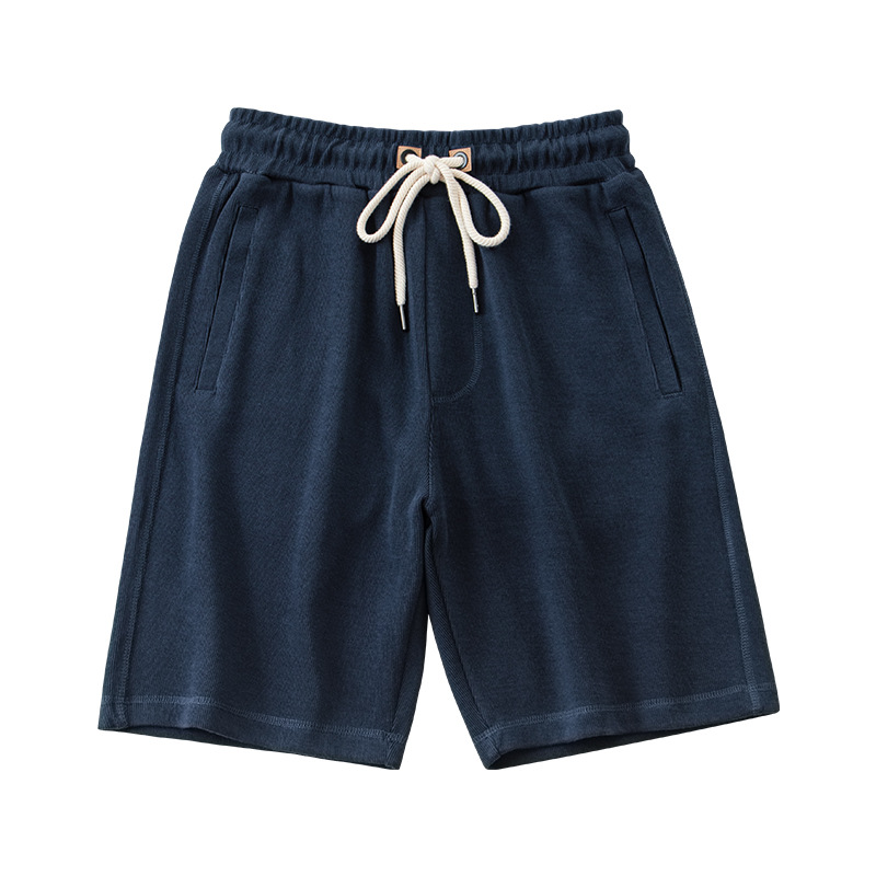 Men's Sweat Shorts HARTTMAN HT375 in Navy Blue