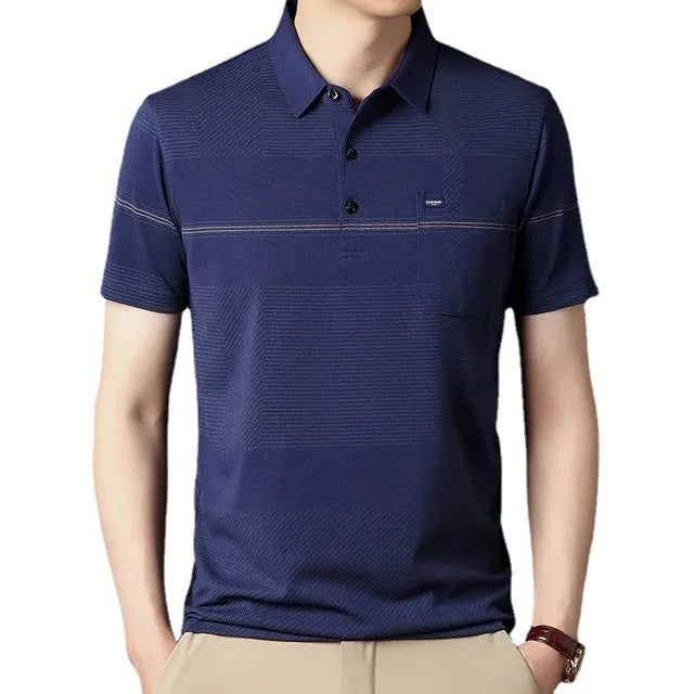 Men's Polo Shirt HARTTMAN HT237 in Dark Blue