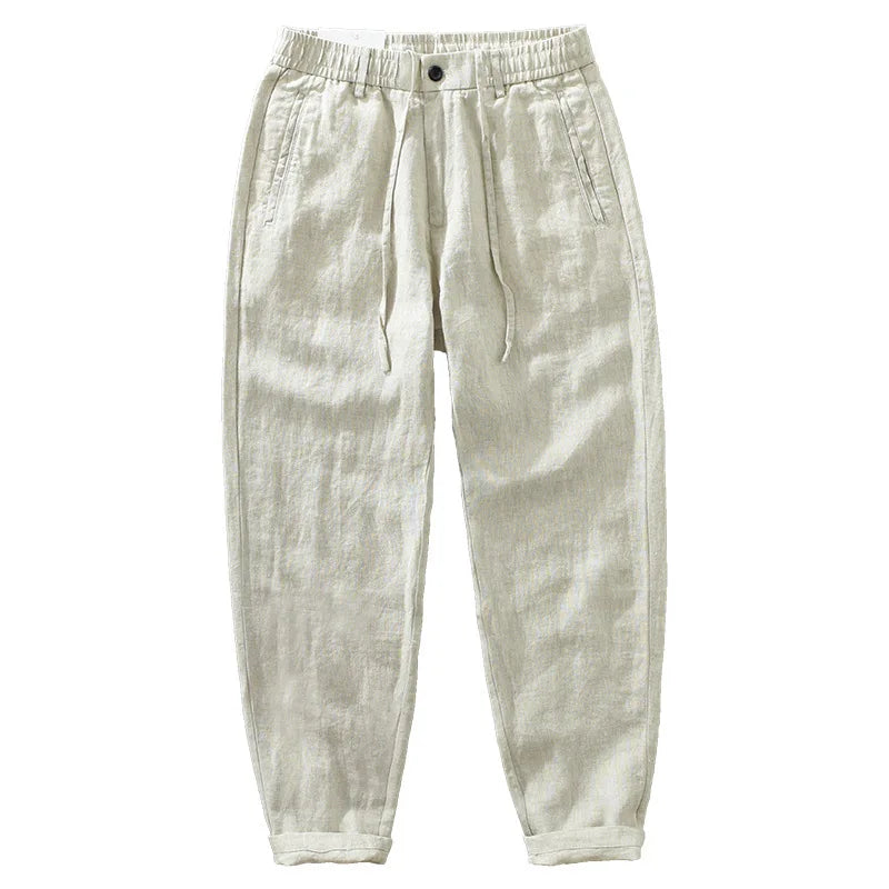 Men's Linen Trousers HARTTMAN HT378