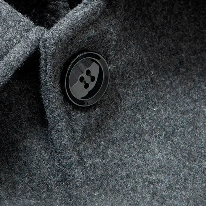 Men's Short Wool Overcoat HARTTMAN HT211