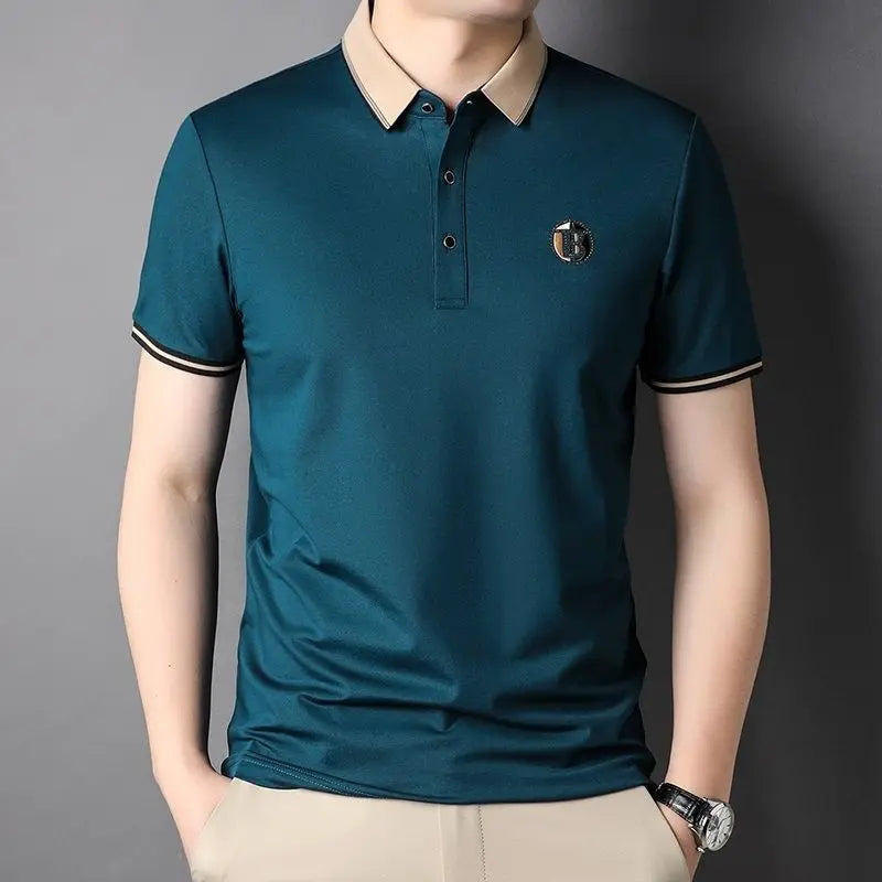 Men's Polo Shirt HARTTMAN HT239 in Blue