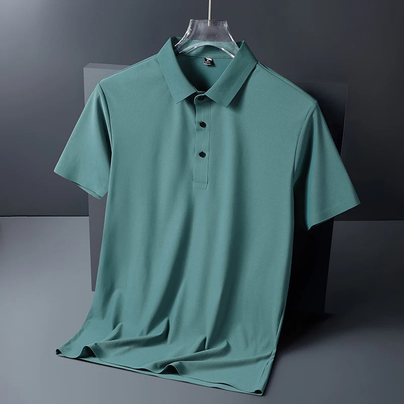 Men's Cotton Polo Shirt HARTTMAN HT117 in Green