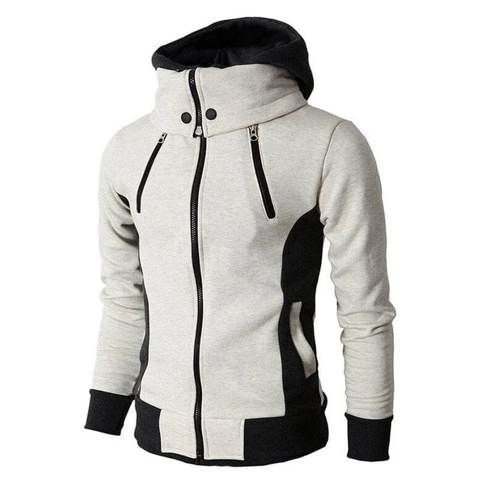 Men's Sweatshirt Jacket HARTTMAN HT150 in White