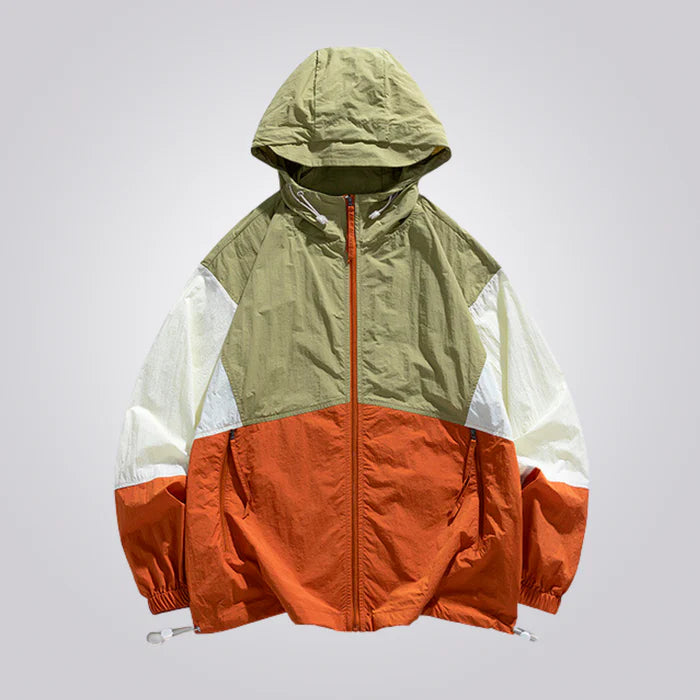 Men's Windbreaker Jacket HARTTMAN HT143 in Orange
