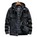 Men's Denim Jacket HARTTMAN HT099 in Black