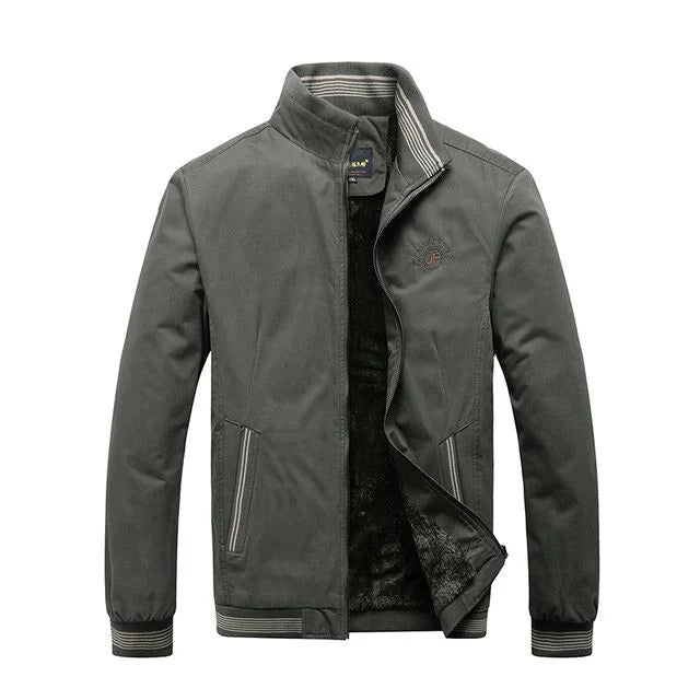 Men's Lined Jacket HARTTMAN HT163 in Olive Green