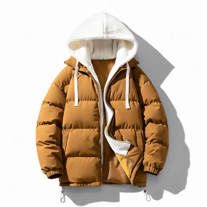 Men's Puffer Jacket HARTTMAN HT125 in Coffee