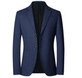 Men's Cotton Blazer HARTTMAN HT355 in Navy Blue