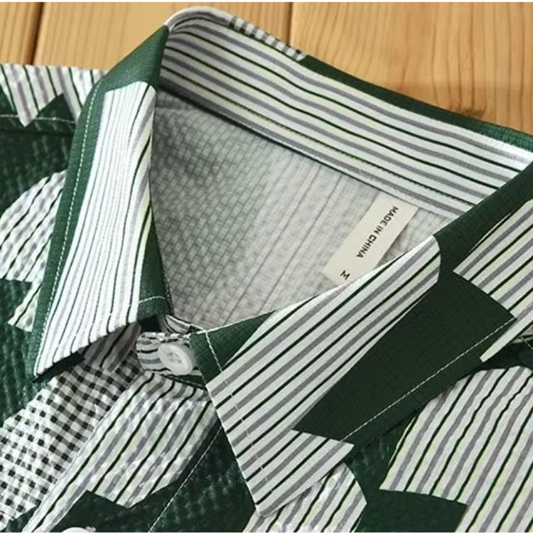 Men's Printed Cotton Shirt HARTTMAN HT399