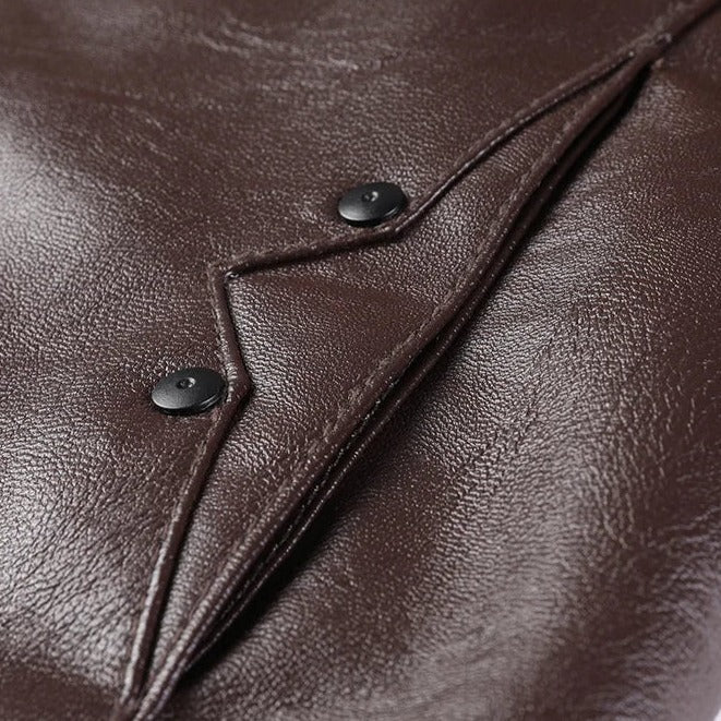 Men's Leather Jacket HARTTMAN HT169