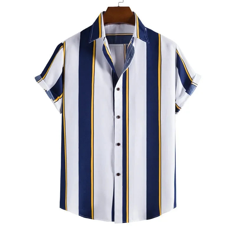 Men's Striped Shirt HARTTMAN HT093 in Striped
