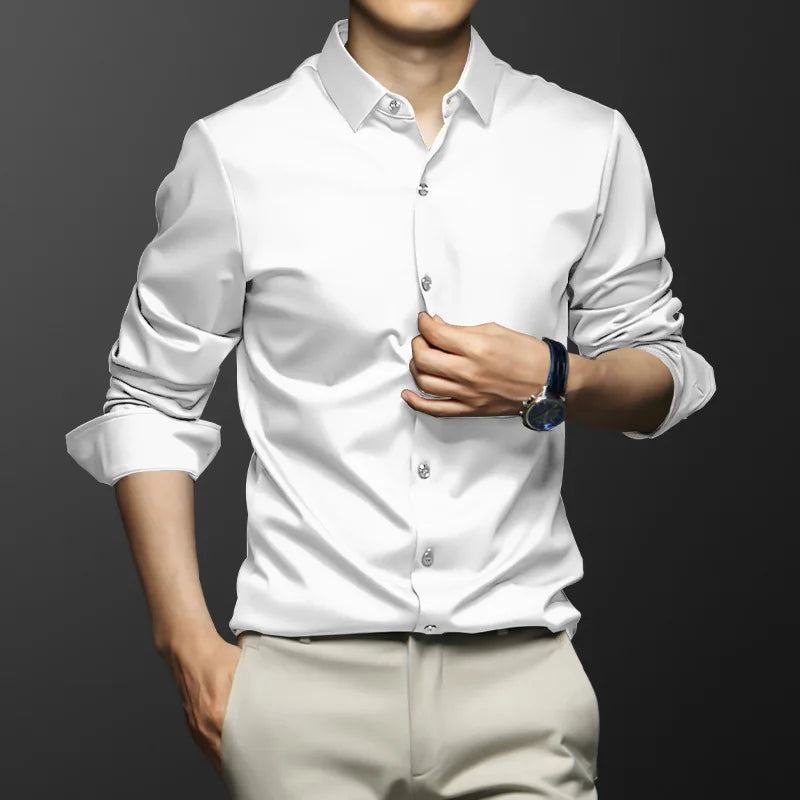 Men's Formal Shirt HARTTMAN HT422 in White