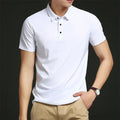 Men's Ice Silk Polo Shirt HARTTMAN HT342 in White