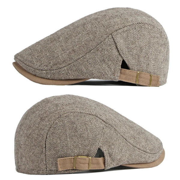 Men's Italian Wool Flat Cap HARTTMAN HT034