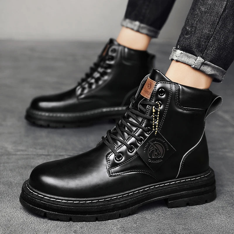 Men's Boots HARTTMAN HT031 in Black