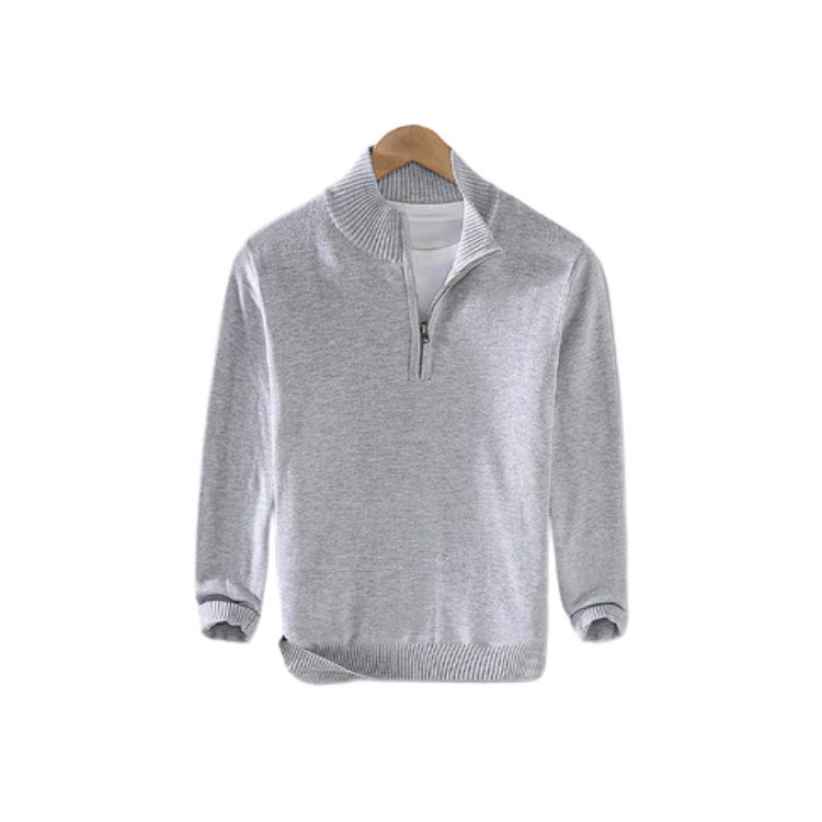 Men's Sweater HARTTMAN HT022 in Light Grey