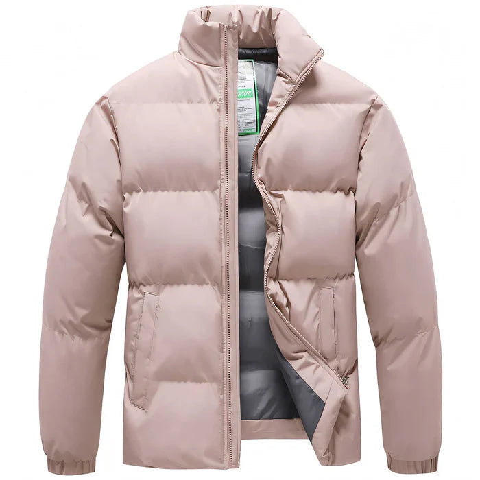 Men's Puffer Jacket HARTTMAN HT156 in Salmon
