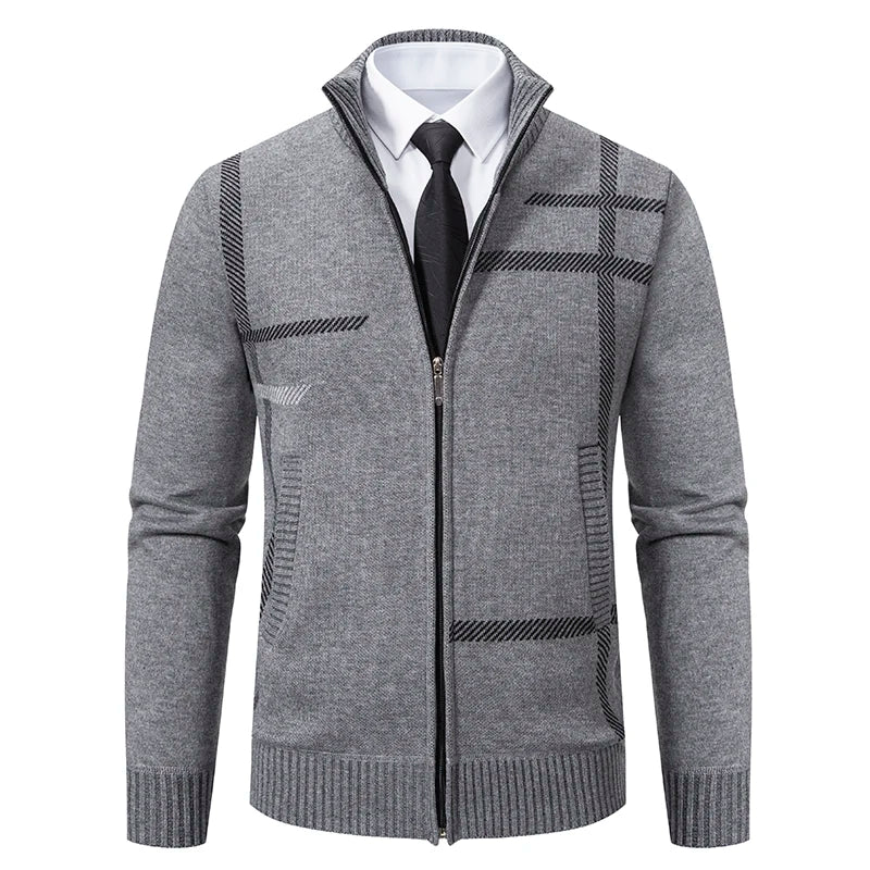 Men's Sweater HARTTMAN HT174 in Light Grey