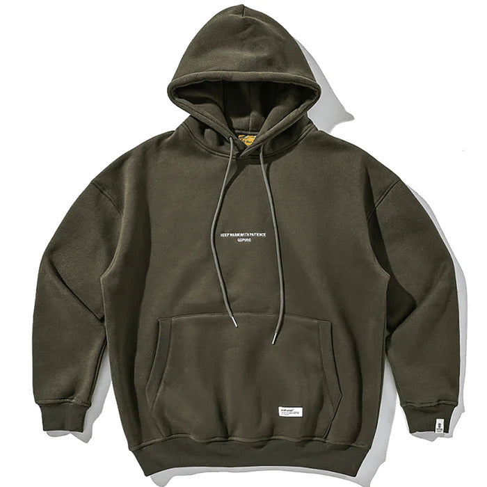 Men's Cotton Street Sweatshirt HARTTMAN HT075 in Green