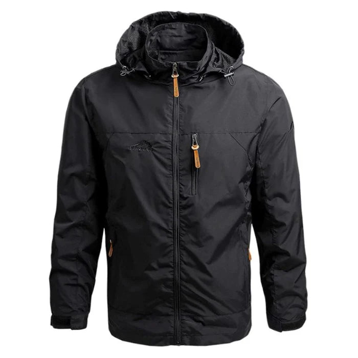 Waterproof Jacket HARTTMAN HT098 in Black