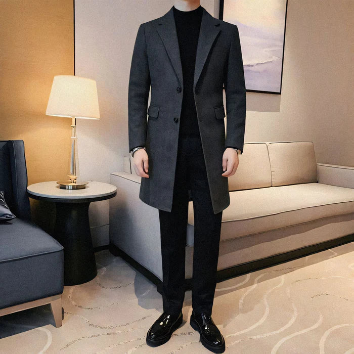 Men's Wool Overcoat HARTTMAN HT210