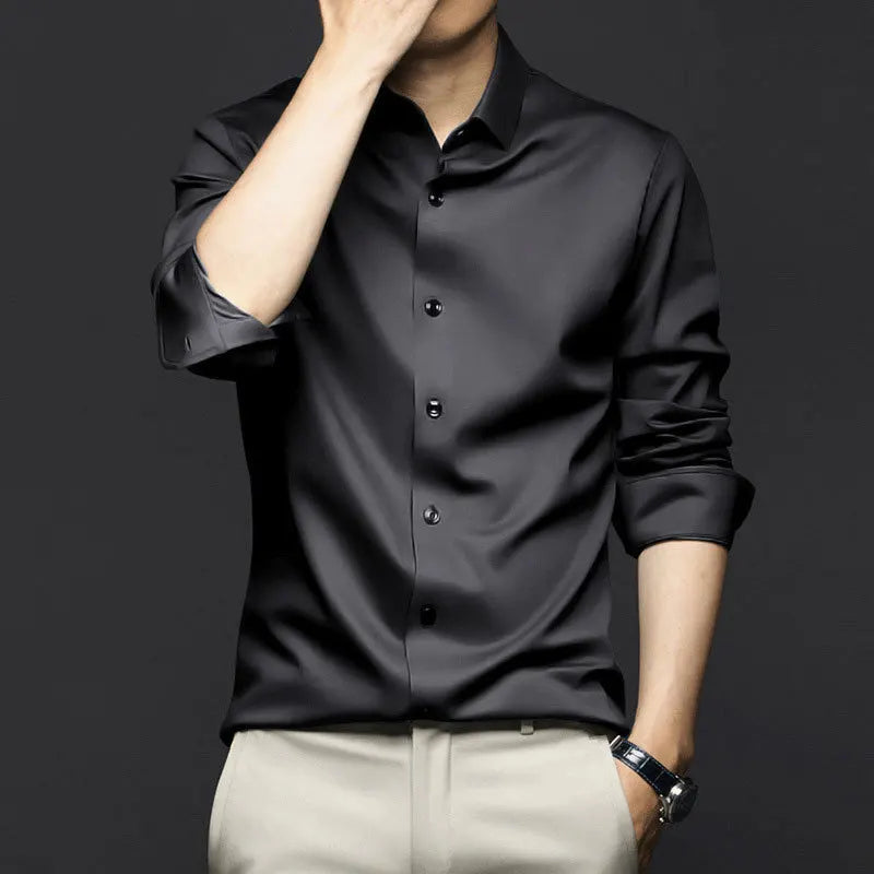 Men's Formal Shirt HARTTMAN HT422 in Black