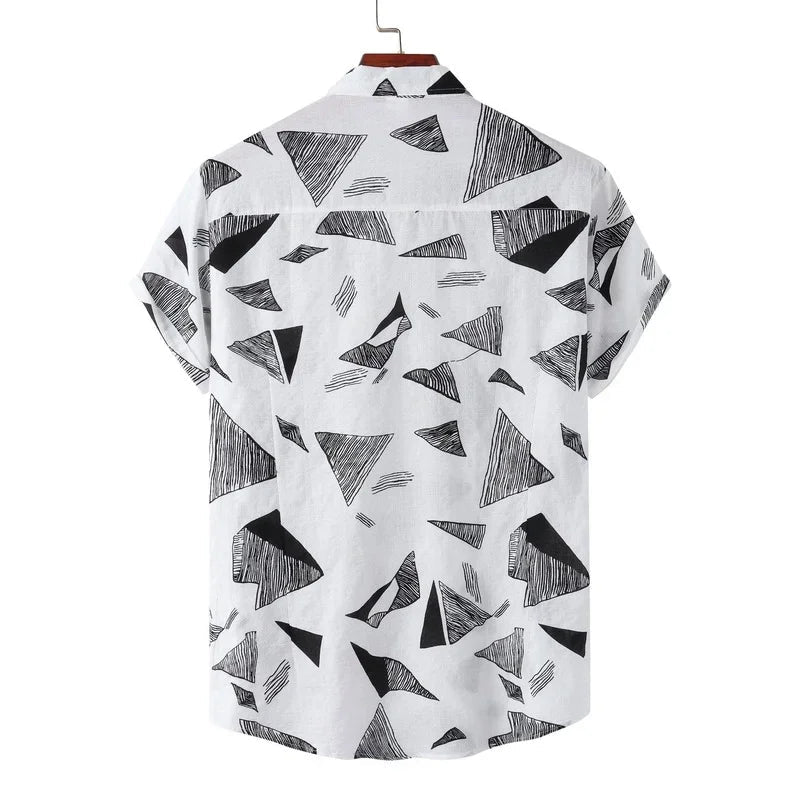Men's Patterned Shirt HARTTMAN HT091