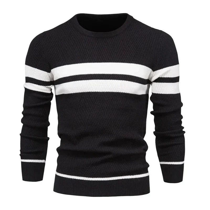 Men's Wool Sweater HARTTMAN HT176 in Black