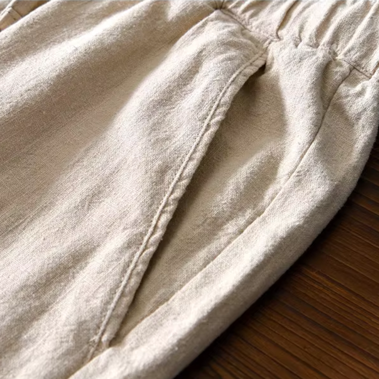 Men's Linen Trousers HARTTMAN HT377
