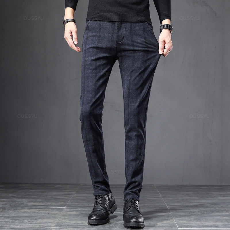 Men's Check Trousers HARTTMAN HT072