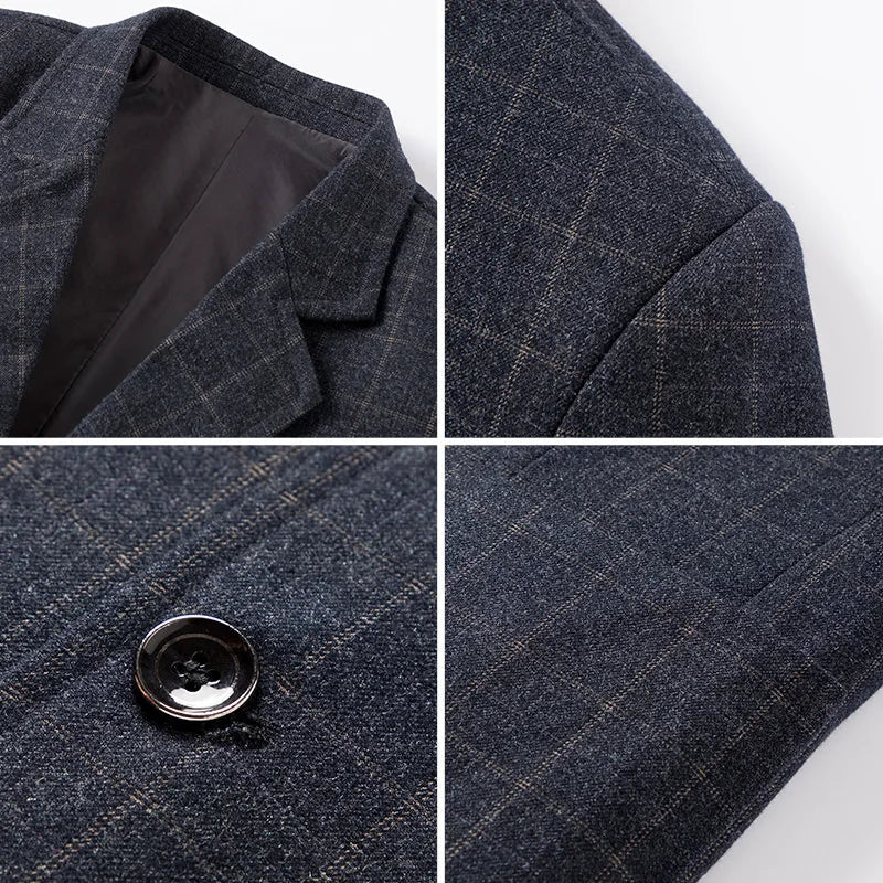 Men's Wool Blazer HARTTMAN HT350