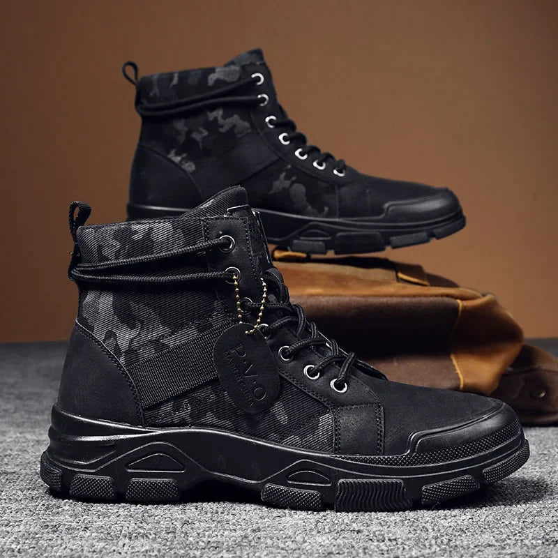 Men's Boots HARTTMAN HT037 in Black