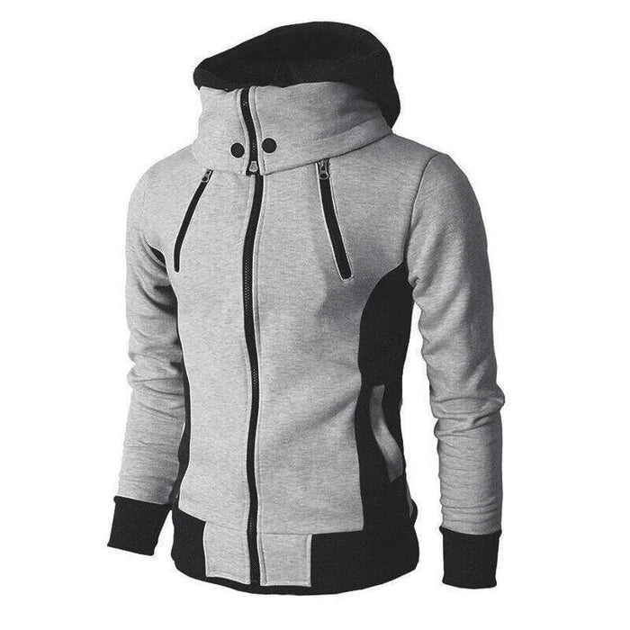 Men's Sweatshirt Jacket HARTTMAN HT150 in Grey