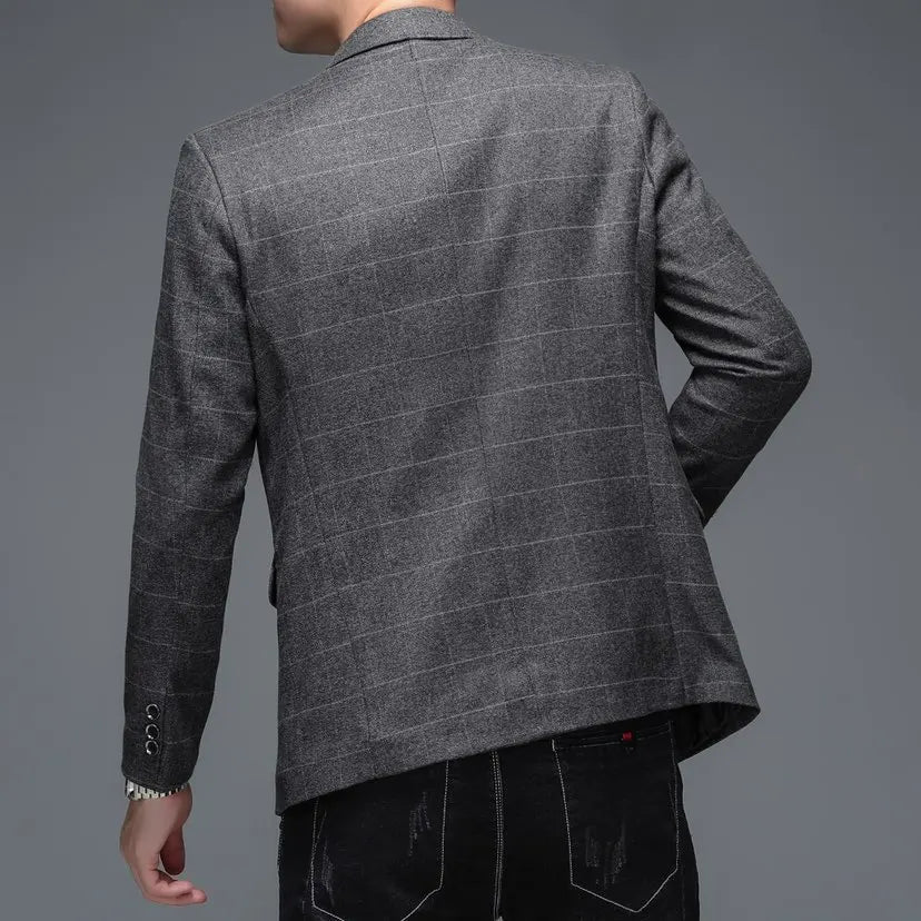 Men's Striped Blazer HARTTMAN HT009