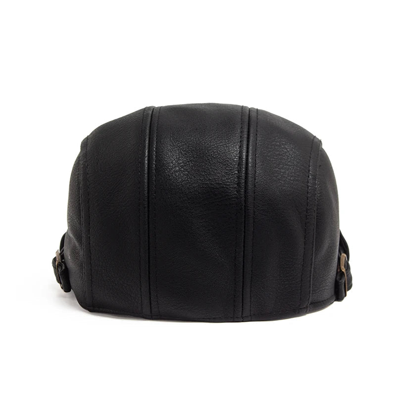 Men's English Leather Flat Cap HARTTMAN HT016