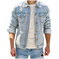 Men's Denim Jacket HARTTMAN HT158 in Blue