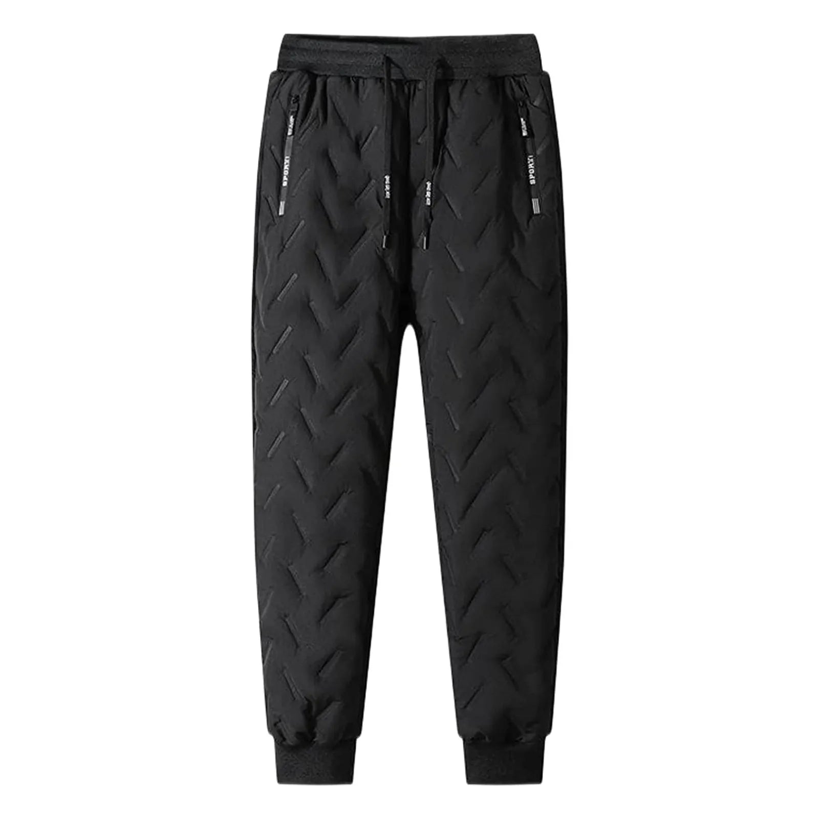 Men's Wool Lined Trousers HARTTMAN HT065 in Black