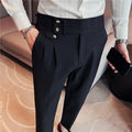 Men's Tailored Trousers HARTTMAN HT198 in Black