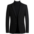 Men's Slim Fit Blazer HARTTMAN HT351 in Black