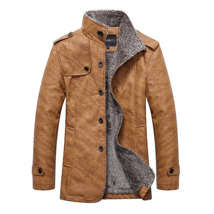 Men's Lined Jacket HARTTMAN HT093 in Caramel