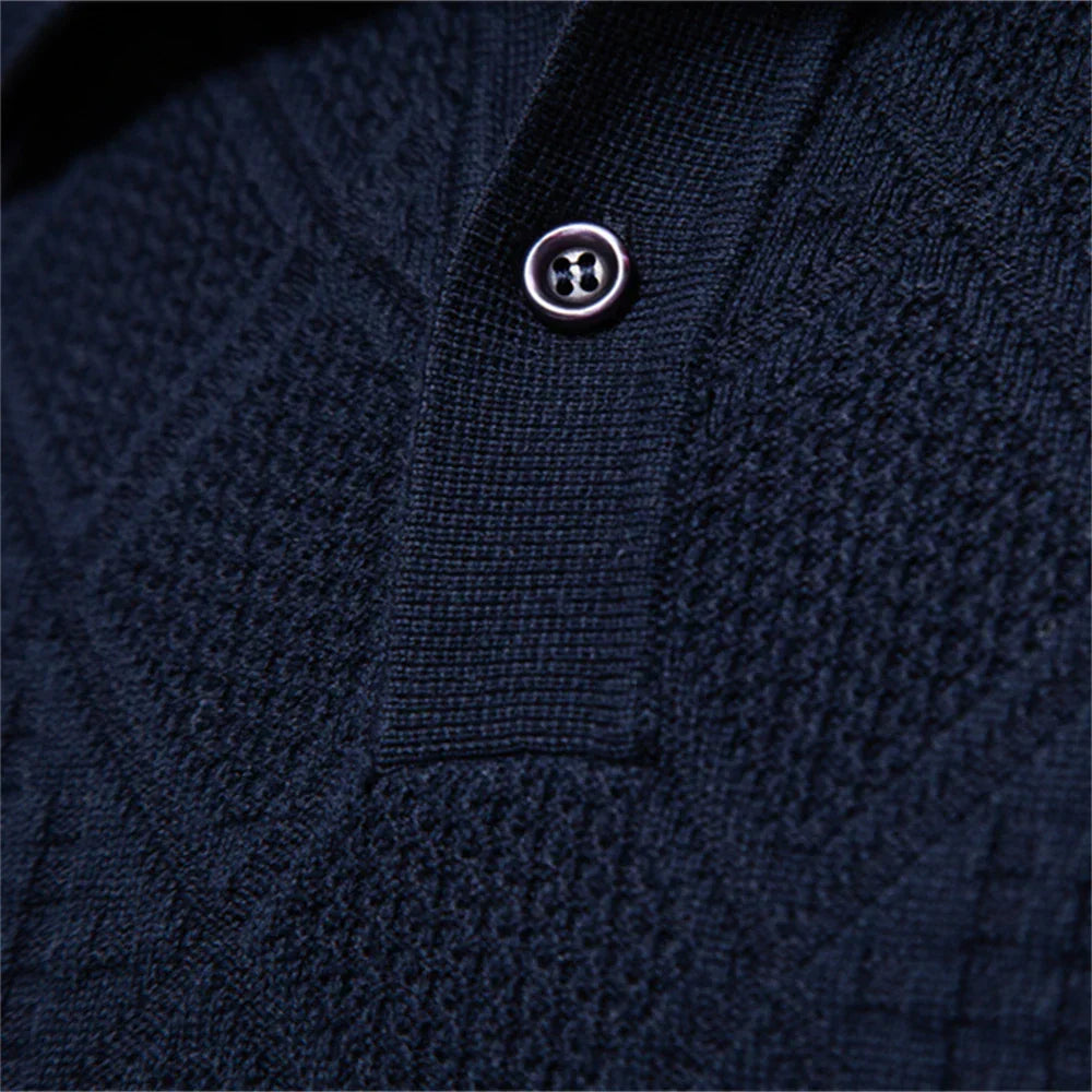 Men's Slim Fit Wool Sweater HARTTMAN HT178