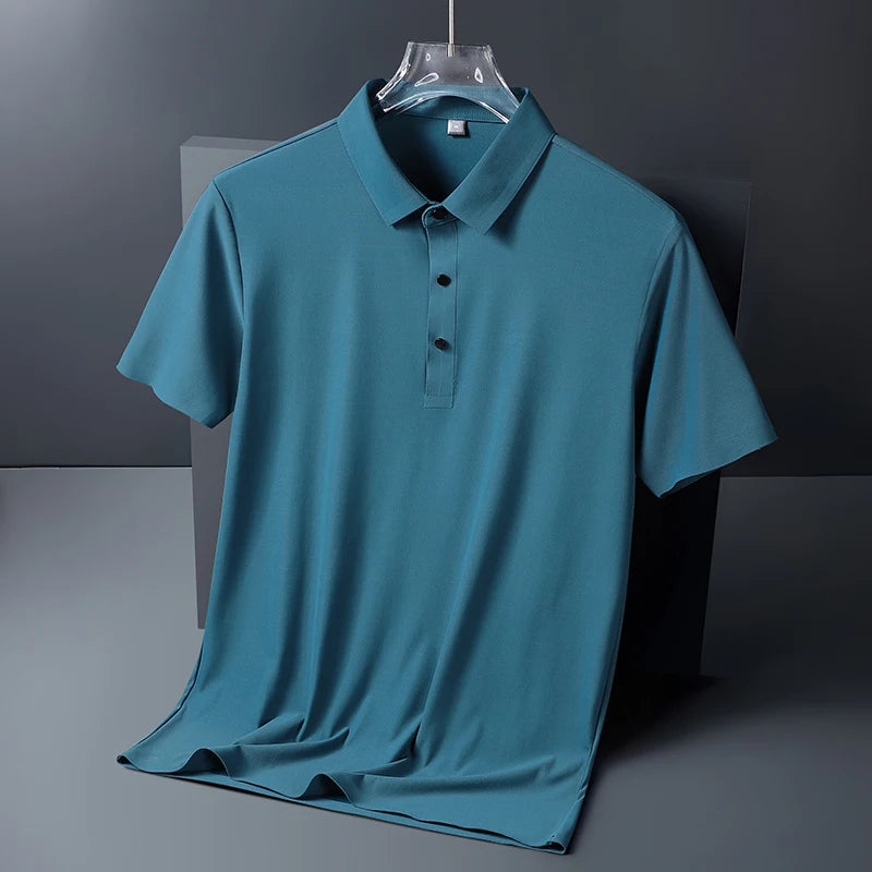 Men's Cotton Polo Shirt HARTTMAN HT117 in Dark Green