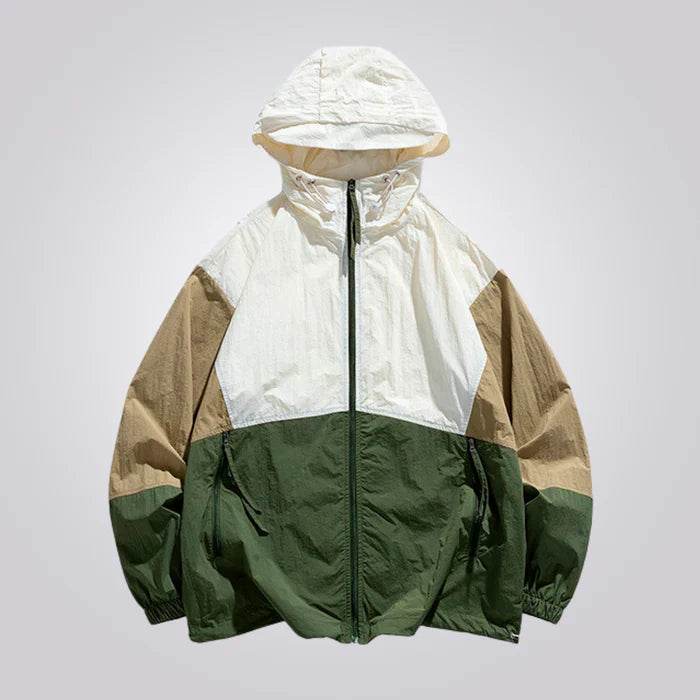 Men's Windbreaker Jacket HARTTMAN HT143 in Green