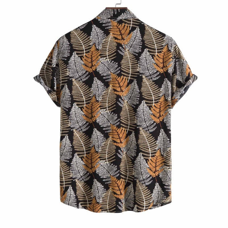 Men's Printed Cotton Shirt HARTTMAN HT400