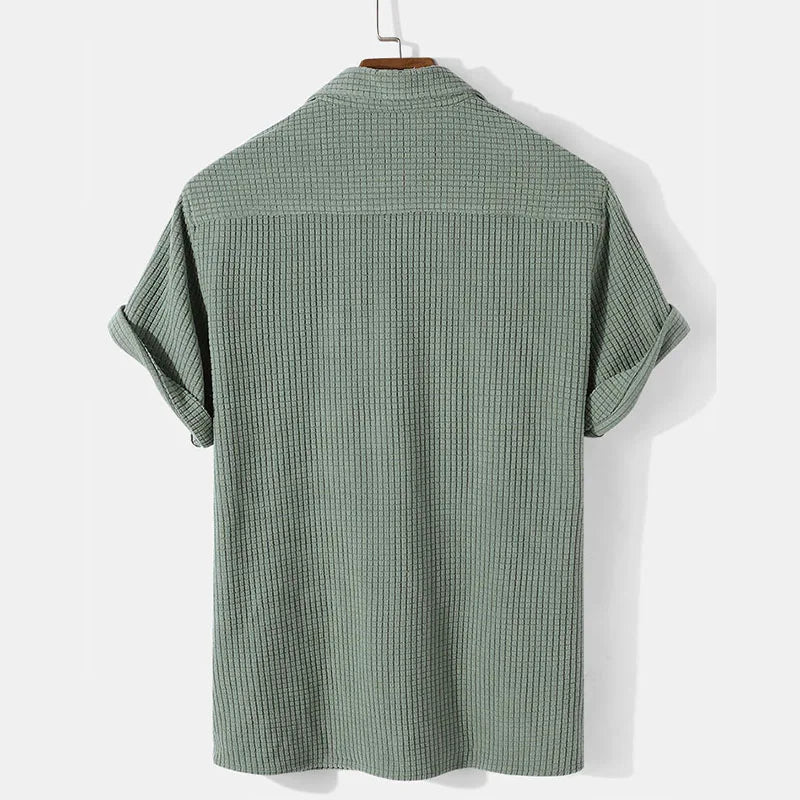 Men's Striped Cotton Shirt HARTTMAN HT125