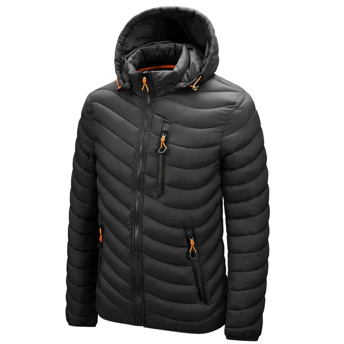 Men's Puffer Jacket HARTTMAN HT090, Withstands Down to -10°C