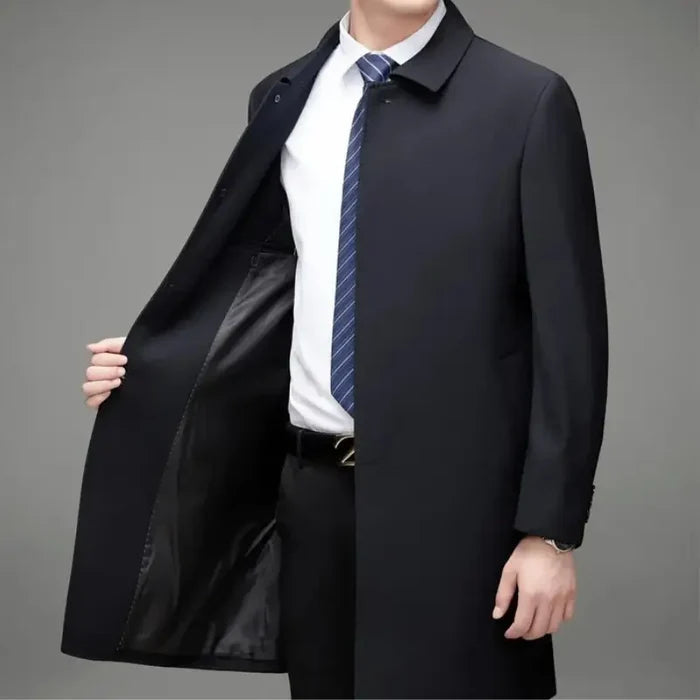 Men's Executive Wool Overcoat HARTTMAN HT229